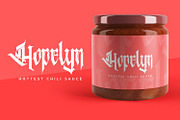 Kalecius, a Blackletter Font by Vintage Division (Thumbnail 7 of 10)