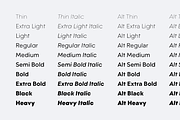 Olyford Pro - Sans Serif Typeface, a Sans Serif Font by NicolassFonts (Thumbnail 3 of 7)