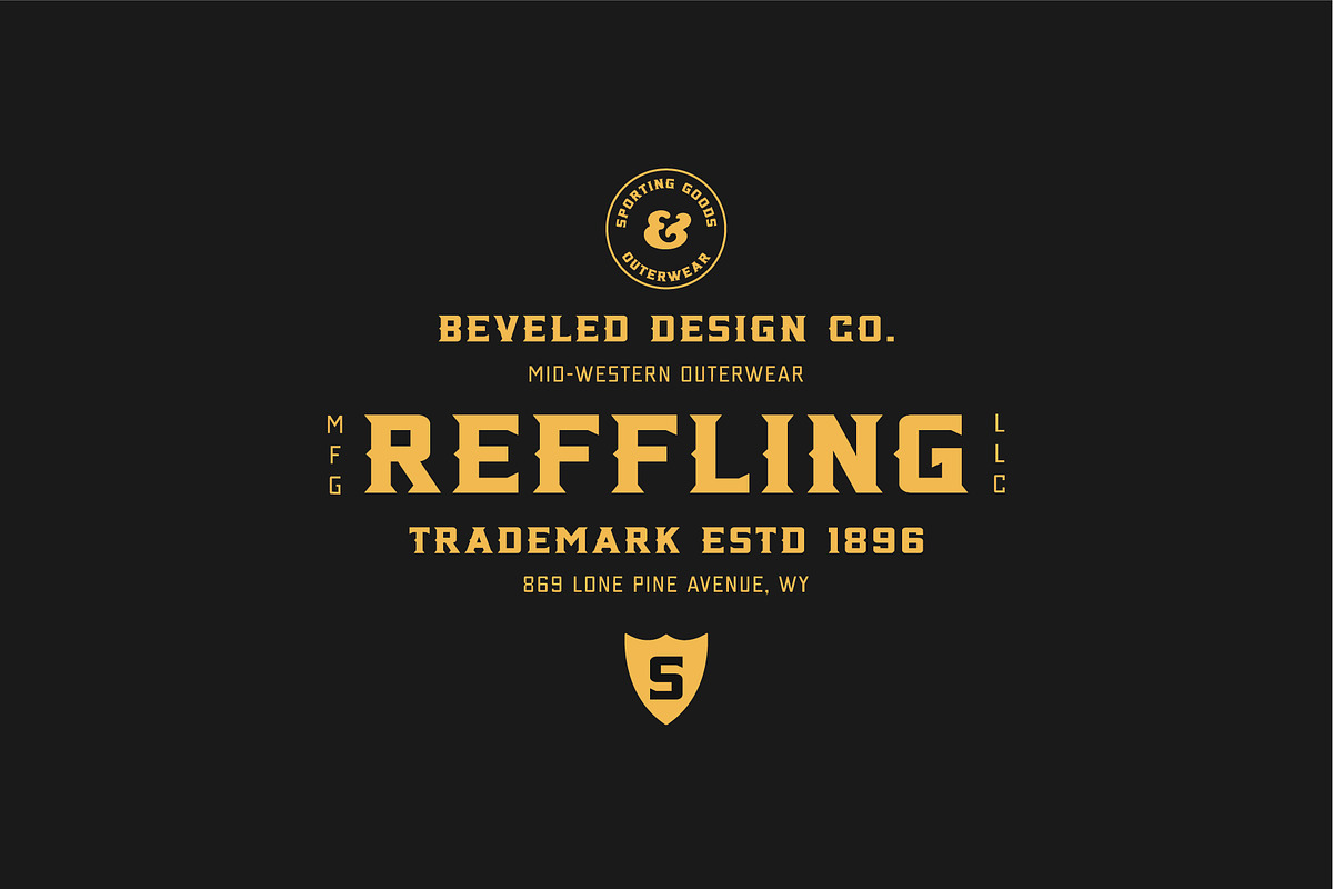 Anvil | Hand Forged Serif, a Serif Font by Beveled Design Co. (Photo 9 of 14)