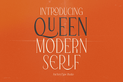 Queen Serif - 10 fonts, a Serif Font by FactoryType Studio (Thumbnail 1 of 10)