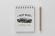 T-Shirt Print of Hot Rod Cobra Car, a Transportation Illustration by Plaid4You (Thumbnail 5 of 10)