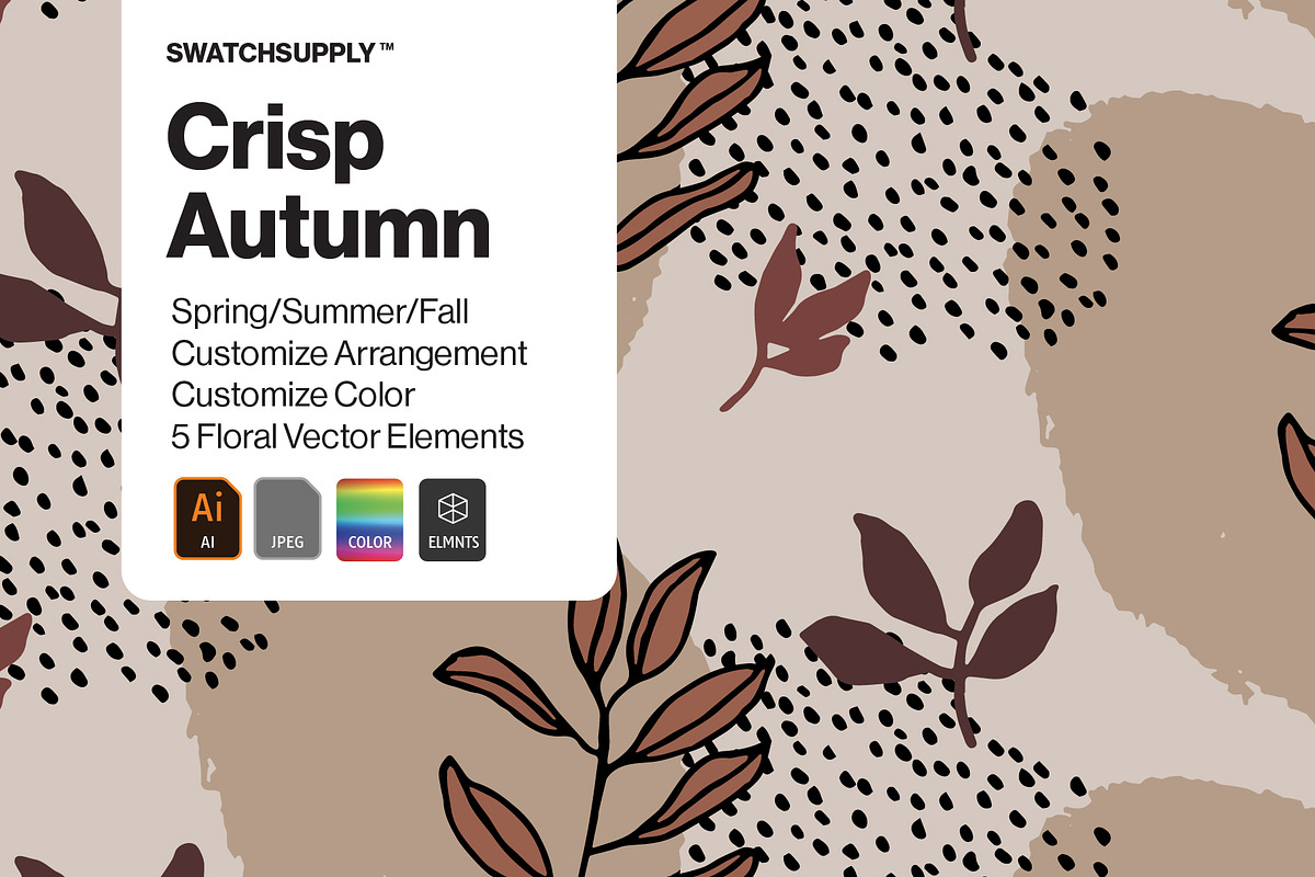 Crisp Autumn Pattern Maker, a Pattern Graphic by Swatch Supply