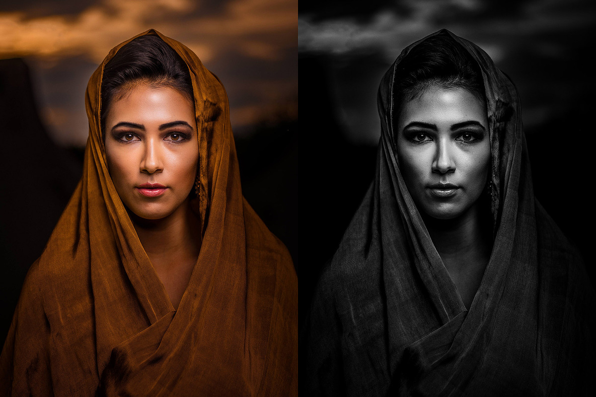 15 Monochrome Lightroom Presets, a Preset Add-On by VividFrame (Photo 6 of 11)