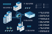 Industrial infographics, a Transportation Illustration by AlexZeL (Thumbnail 1 of 5)