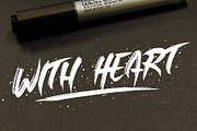 SALE! SINGLE FIGHTER / Brush Font, a Blackletter Font by Subectype Studio (Thumbnail 3 of 14)