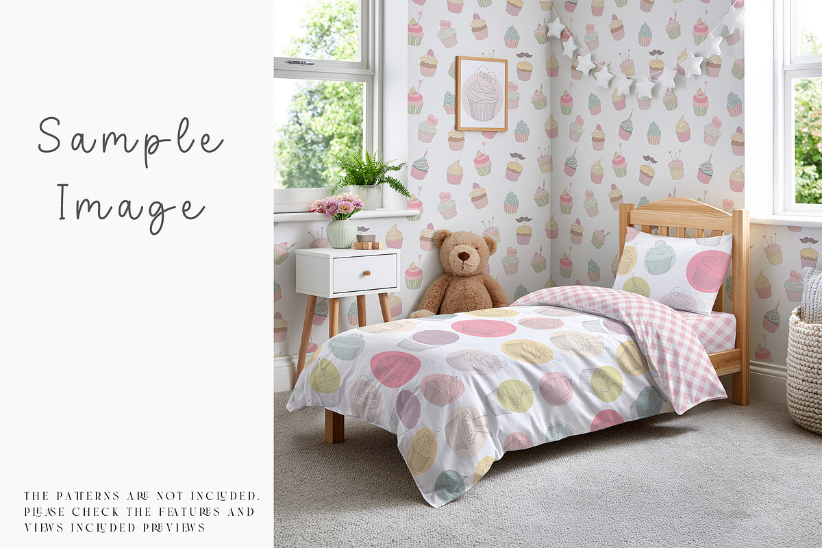 Toddler Bedding Mockups, a Household Mockup by mock-ups (Photo 14 of 20)