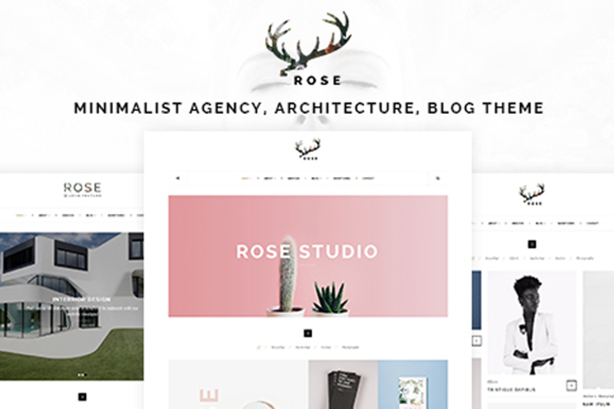 Rose - Minimalist Portfolio Template, a HTML Template by myshopkit