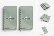 Notebook Mockup, a Books & Magazine Mockup by xavier_studio (Thumbnail 1 of 5)