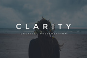 Clarity Google Slides Template, a Presentation Template by Vladislav Muslakov (Thumbnail 1 of 6)