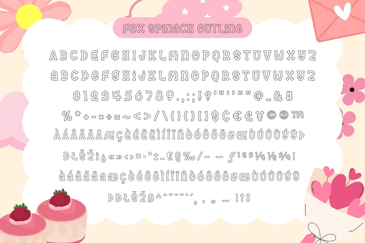 Fox Spinach 5 Font Styles, a Handwritten Font by Fox7 By Rattana (Photo 10 of 13)