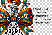 Cinco De Mayo Coquette PNG, a Graphic by Clipart Bloom (Thumbnail 2 of 3)