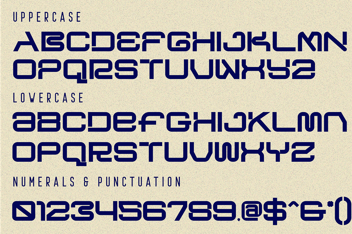 Coastal Blocks - Futuristic Font, a Sans Serif Font by 177Studio (Photo 7 of 8)