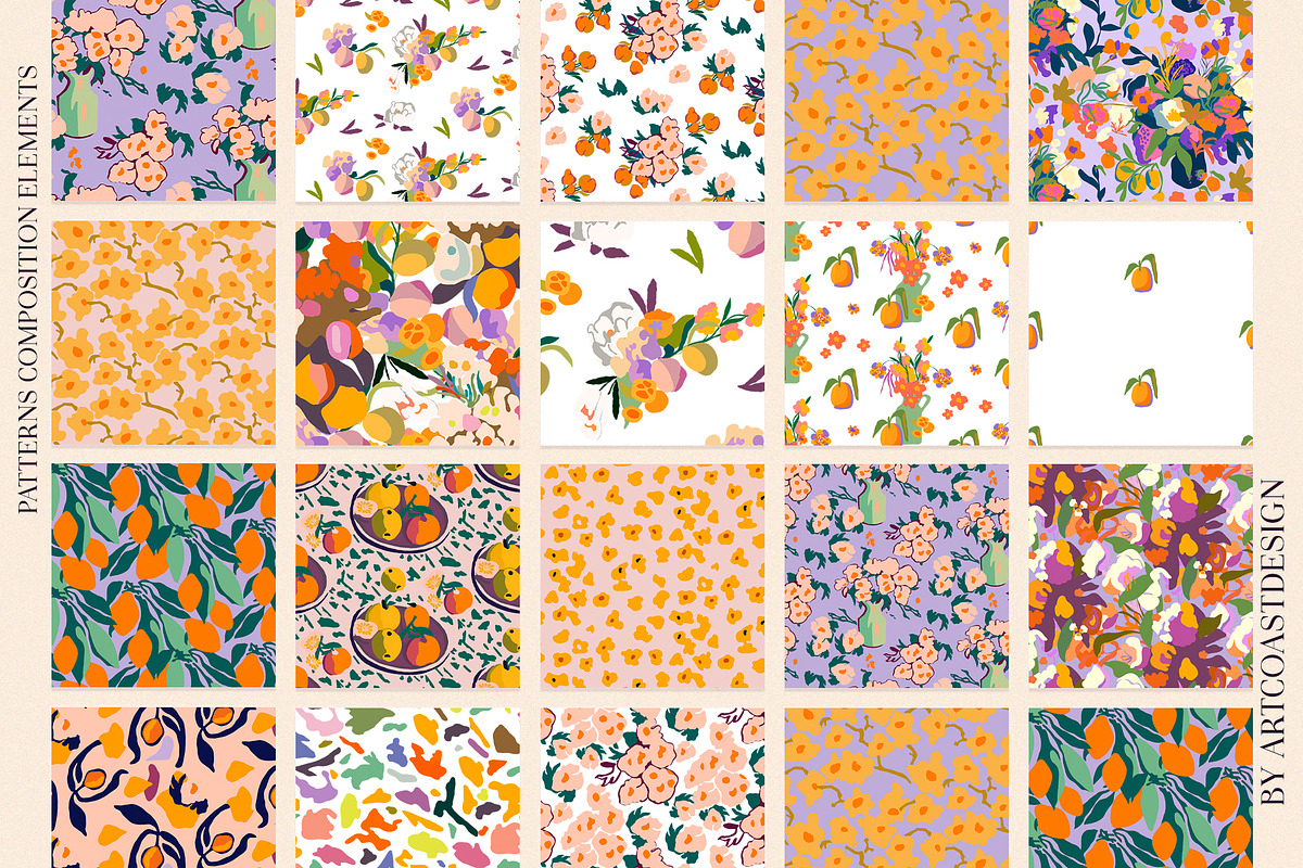 Floral Boom || Posters Affirmations, a Pattern Graphic by nadispasibenko (Photo 11 of 13)