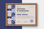 Modern Geometric Certificate Templat, a Stationery Template by twinstd (Thumbnail 2 of 3)
