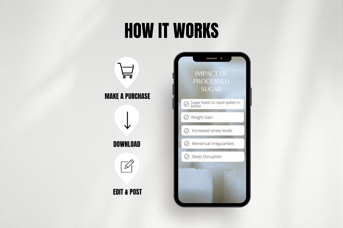 Hormone Health Instagram Reels, a Templates & Theme by CreativeTempHub (Photo 8 of 8)