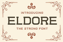 Eldore Slab Serif Font
