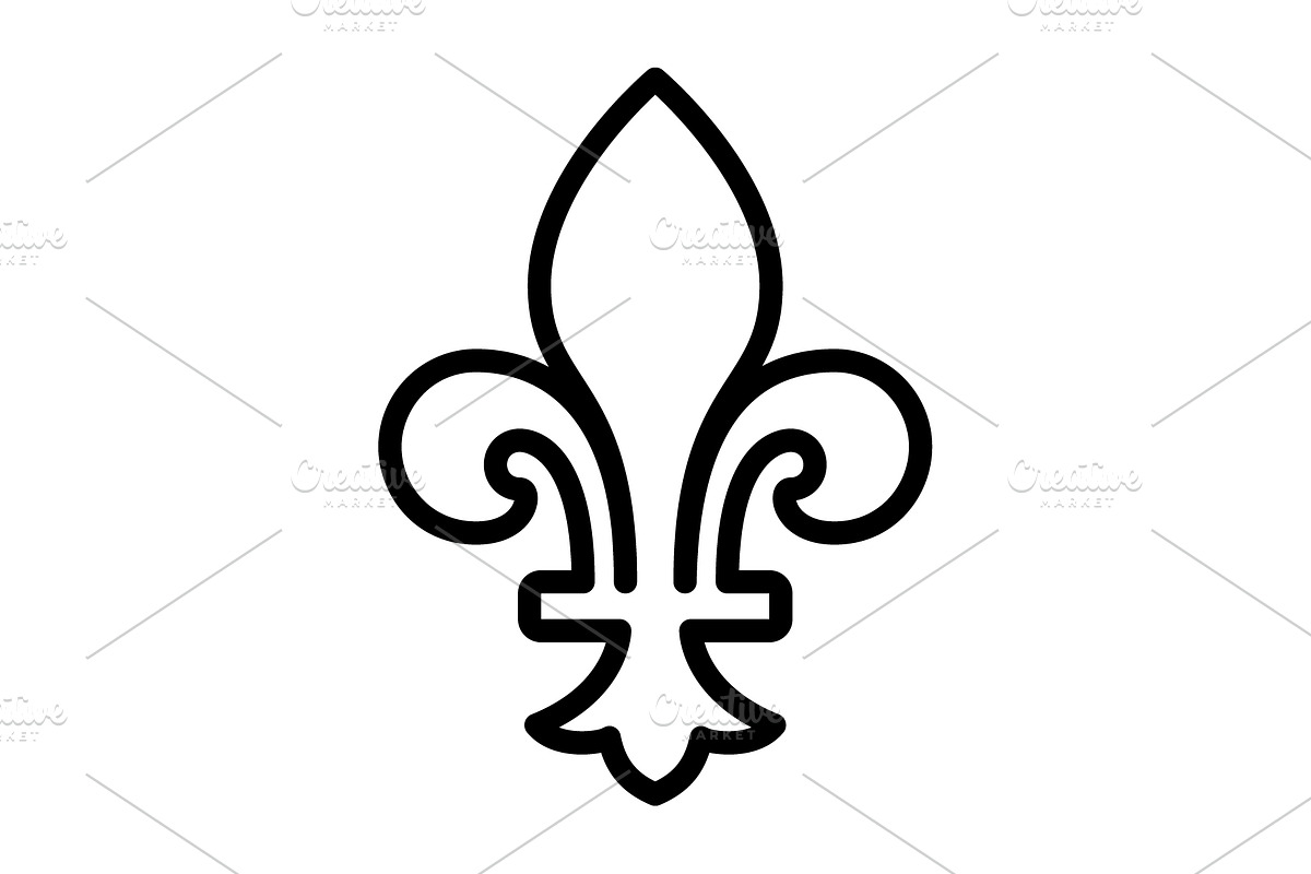Quebec fleur black icon, an Outline Icon by Creative priyanka
