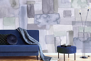 Alura watercolor abstract wall mural, a Wallpaper Graphic by Timofi Art (Thumbnail 16 of 20)