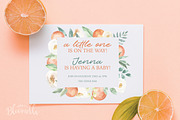 Orange Blossom 35 Watercolor Package, an Object Graphic by Bloomella (Thumbnail 2 of 6)