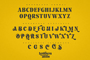 Lettown Hills, a Font by senzana (Thumbnail 8 of 10)