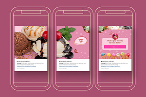 Ice Cream Puzzle Instagram CANVA