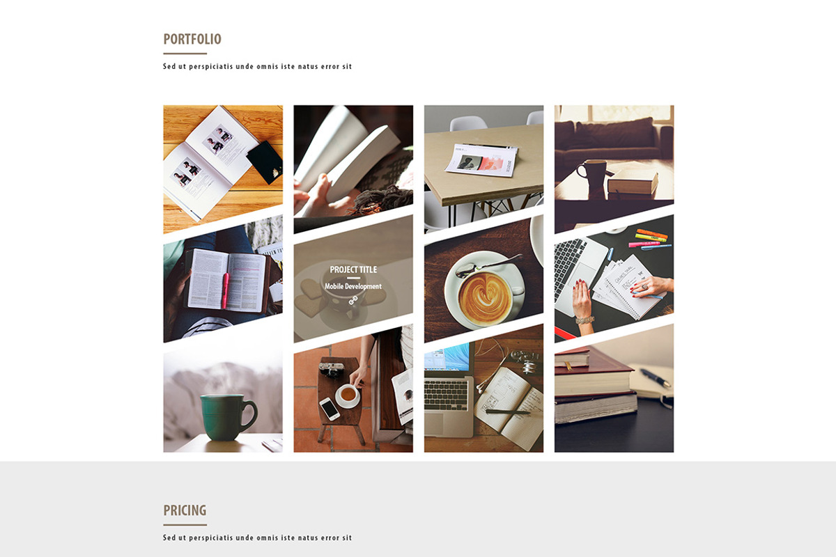 RAAM - One Page Multipurpose Agency, a Landing Page Template by codytheme (Photo 3 of 4)