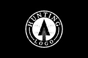 Rustic Hunting logo, a Branding & Logo Template by Atlantis X Nurman Arbai (Thumbnail 1 of 2)