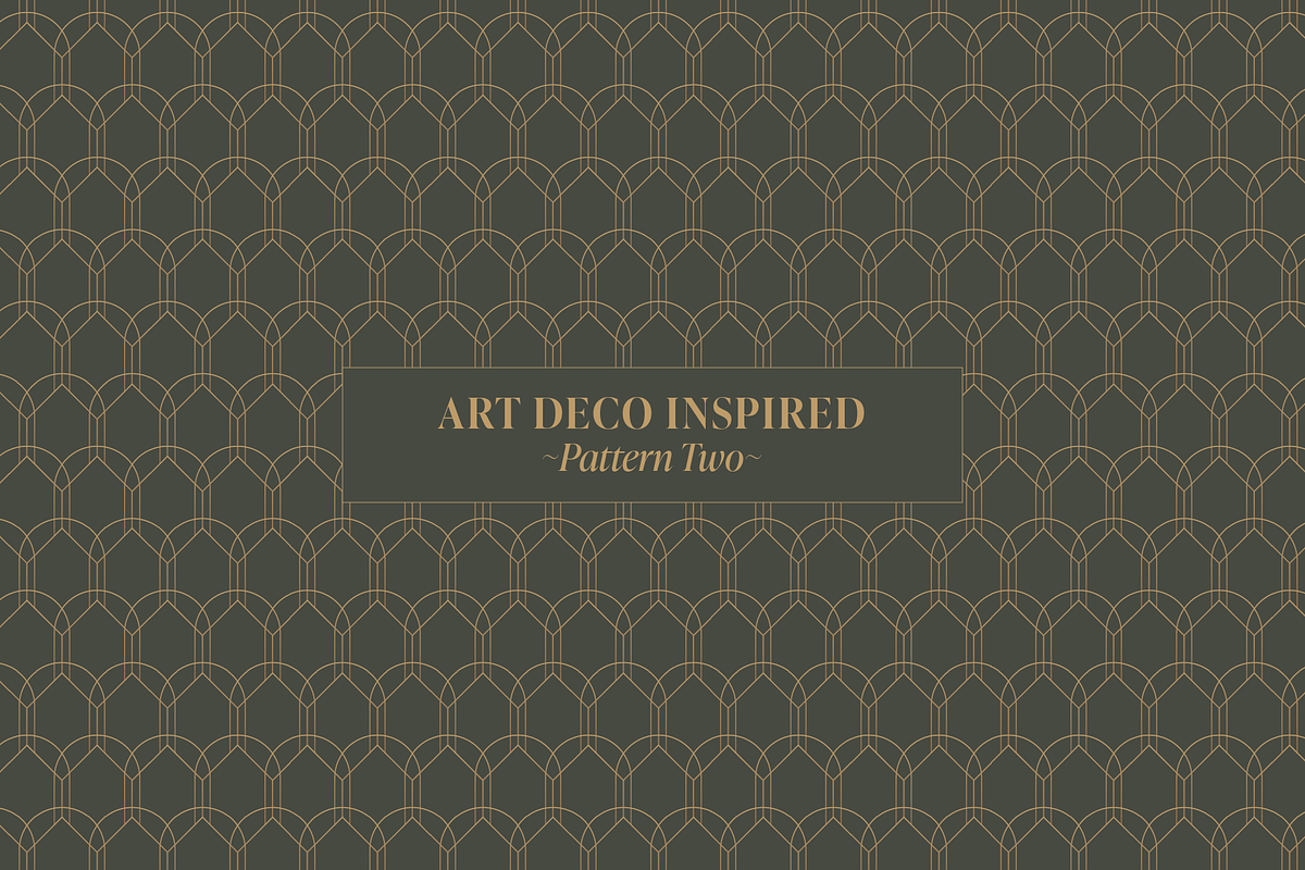 Art Deco & Art Nouveau Patterns, a Pattern Graphic by Shrishti Vajpai (Photo 11 of 16)