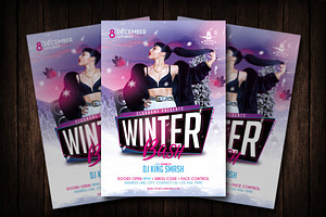 Winter Bash Flyer Template