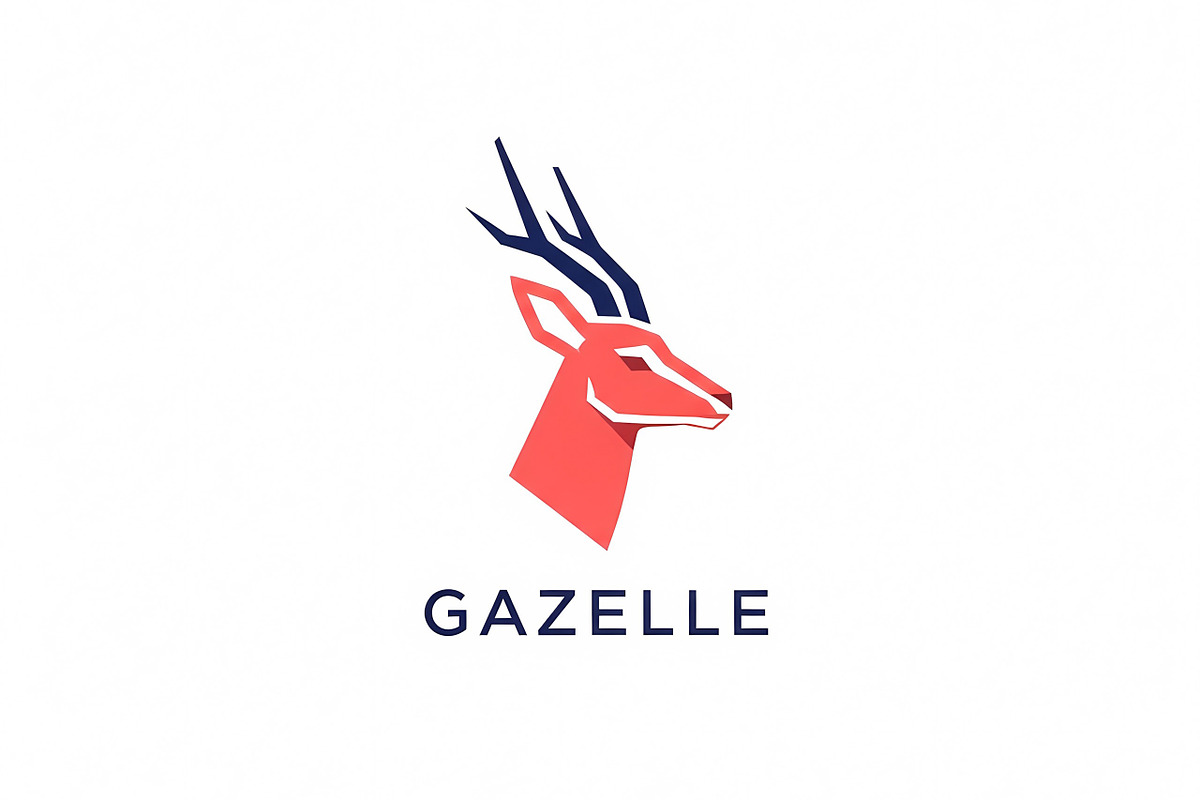 Modern Gazelle Logo, a Branding & Logo Template by Logocreative (Photo 2 of 2)
