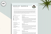 Resume CV Template for Word, a Resume Template by GResume (Thumbnail 2 of 9)