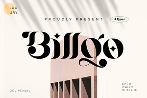 Billqo - Modern Serif Typeface