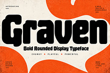 Graven _ Bold Display Typeface