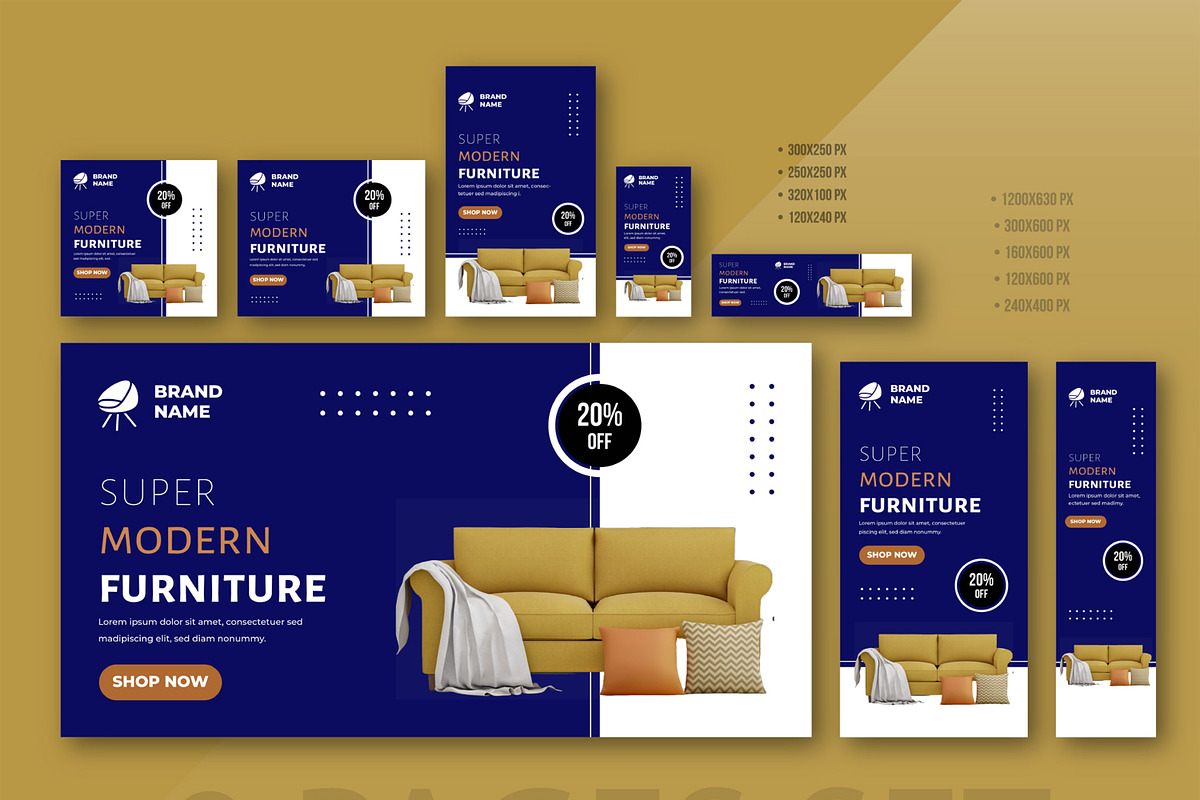 Modern Corporate Business Web Banner preview 2