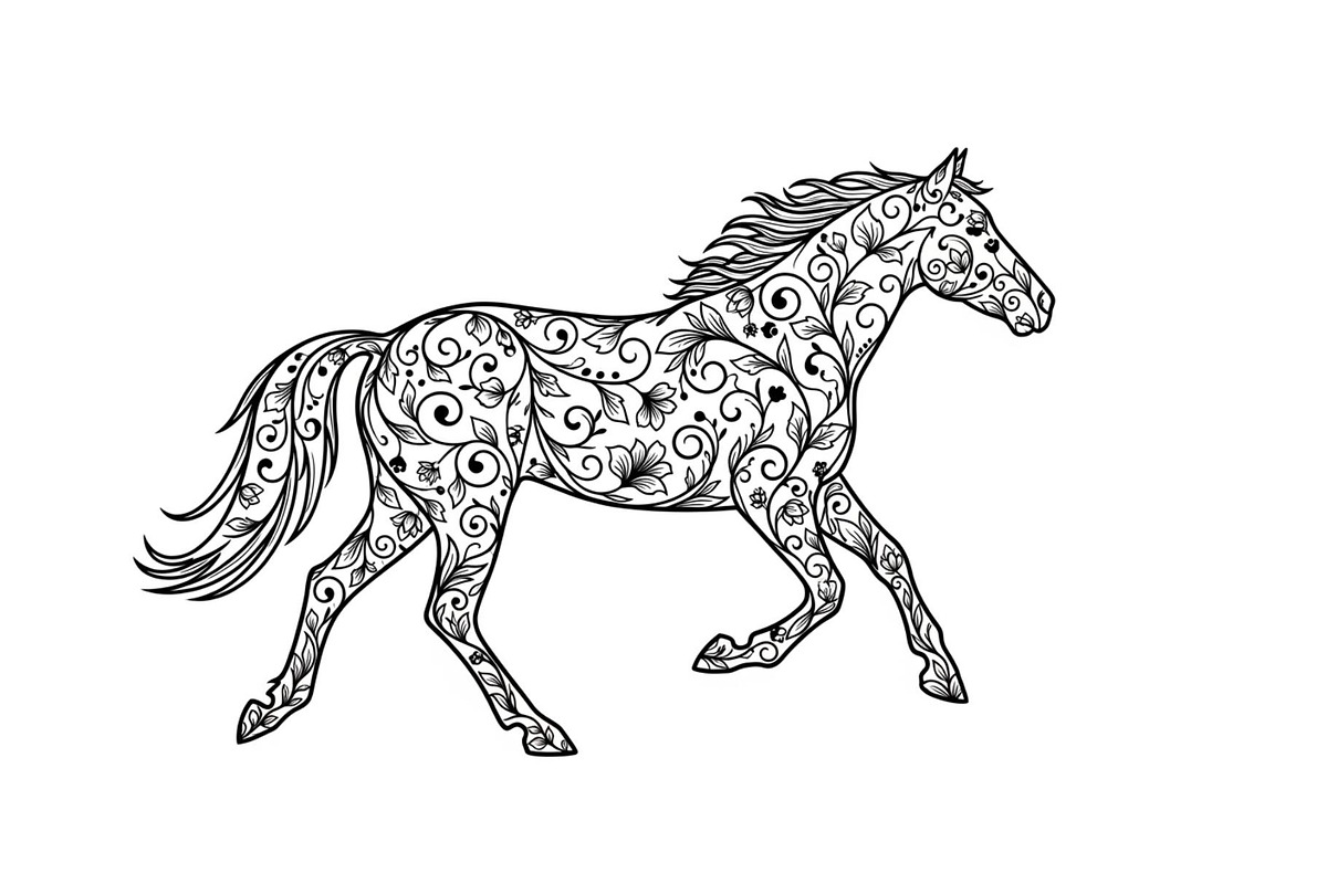 Running Horse Silhouette SVG Bundle, an Illustration by Creativeshirt (Photo 30 of 31)