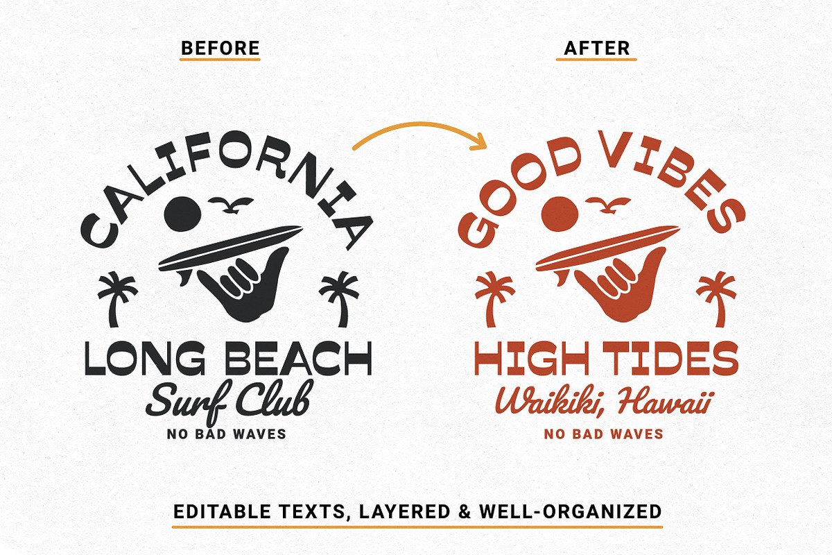 Sun & Surf Design Collection - Mono preview 5