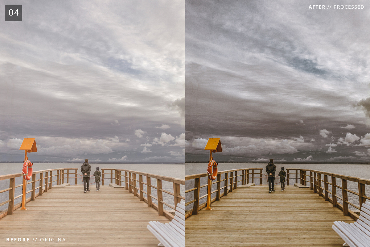 6 Pro Moody Style Lightroom Presets, an Action Add-On by Edito (Photo 5 of 7)