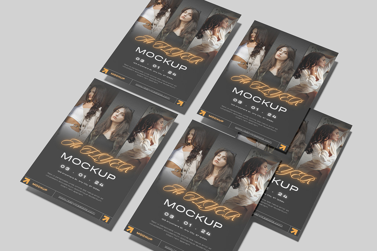 A4 Flyer Mockup, an Advertising Mockup by safrizalstudio (Photo 13 of 13)