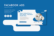Health Clinic - Facebook Ads, a Social Media Template by VUNIRA (Thumbnail 1 of 2)