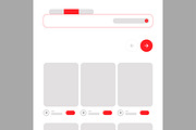 Real Estate Landing Page Wireframe, an UI Kit Template by CreativeShaper (Thumbnail 3 of 6)