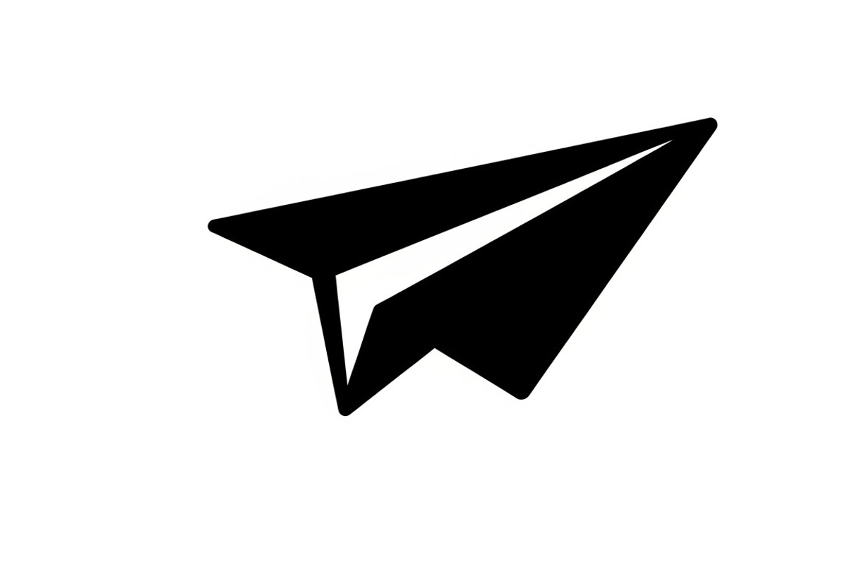 Simple black airplane icon symbol, an Illustration by Amazin_art (Photo 13 of 21)