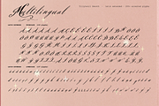 Tillytwirl - Whimsy Hand drawn Font, a Script Font by Lilithcollageart (Thumbnail 10 of 20)
