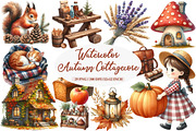 Autumn Cottagecore Clipart, an Illustration by Daily.Designs (Thumbnail 1 of 5)