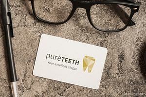 Elegant Tooth Logo – Polygon Style, a Branding & Logo Template by Elibee