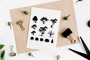 Set of Tree Silhouette illustration, an Object Graphic by Lucky Creative (Thumbnail 3 of 4)