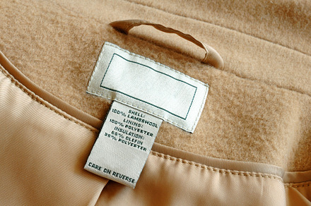 Clothing label stock photo containing label and blank preview 6