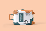 Travel Suitcase Trolley Bag Mockups, a Packaging Mockup by Illusiongraphic (Thumbnail 7 of 15)