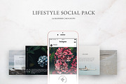 Lifestyle Social Pack / Kit 2, a Social Media Template by Blossom (Thumbnail 1 of 6)