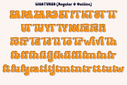 Groovy Orange - Groovy Retro, a Symbol Font by tebaltipislab (Thumbnail 6 of 15)