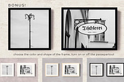 WHITE CANVAS. MOCKUP BUNDLE., a Poster Template by OntheMoon (Thumbnail 10 of 10)
